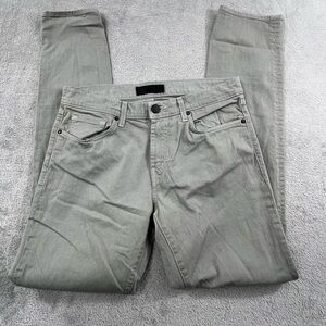 J Brand Tyler 33  Light Sage Green Men's Denim Jeans